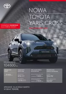 Katalog Toyota w: Długołęka | spec yaris cross my 2025 | 2025-08-26T00:00:00.000Z - 2025-12-31T00:00:00.000Z