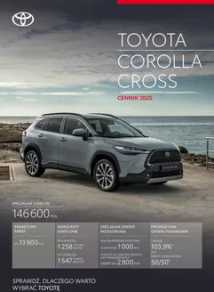 Katalog Toyota w: Długołęka | spec corolla cross 2025 | 2025-08-26T00:00:00.000Z - 2025-12-31T00:00:00.000Z