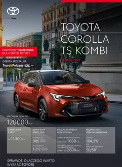 Katalog Toyota w: Długołęka | spec corolla ts kombi 2025 | 2025-08-26T00:00:00.000Z - 2025-12-31T00:00:00.000Z
