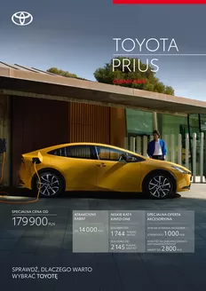 Katalog Toyota w: Długołęka | spec prius 2025 | 2025-08-26T00:00:00.000Z - 2025-12-31T00:00:00.000Z