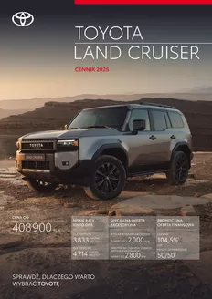 Katalog Toyota w: Długołęka | spec lc py25 | 2025-01-01T00:00:00.000Z - 2025-12-31T00:00:00.000Z