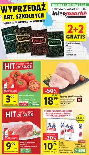 Katalog Intermarche w: Borne Sulinowo | Intermarche gazetka | 2025-08-28T00:00:00.000Z - 2025-09-10T00:00:00.000Z