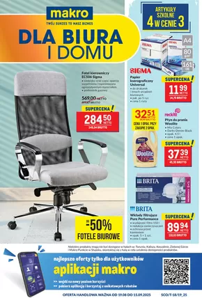 Katalog Makro w: Grodzisk Mazowiecki | Oferta dla biura i domu | 2025-08-19T00:00:00.000Z - 2025-09-15T00:00:00.000Z