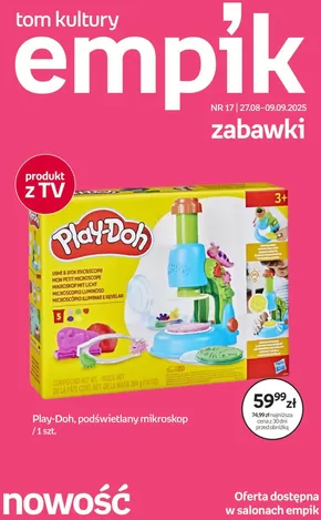 Katalog Empik w: Tarnobrzeg | Świetne rabaty na wybrane produkty | 2025-08-27T00:00:00.000Z - 2025-09-09T00:00:00.000Z