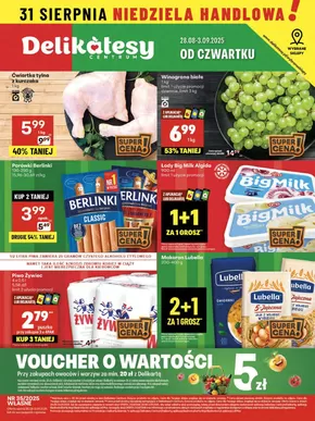Katalog Delikatesy Centrum w: Dziadkowice | Nasze najlepsze oferty dla Ciebie | 2025-08-28T00:00:00.000Z - 2025-09-03T00:00:00.000Z