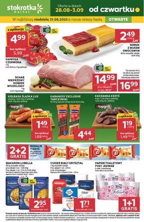 Katalog Stokrotka w: Niemce | Stokrotka gazetka | 2025-08-28T00:00:00.000Z - 2025-09-03T00:00:00.000Z