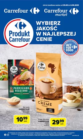 Katalog Carrefour w: Grudziądz | Gazetka Produkt Carrefour od poniedzia&#322;ku | 2025-08-24T00:00:00.000Z - 2025-09-06T00:00:00.000Z