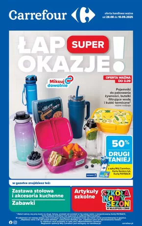 Katalog Carrefour w: Grudziądz | Gazetka &#321;ap super okazje od czwartku! | 2025-08-27T00:00:00.000Z - 2025-09-10T00:00:00.000Z
