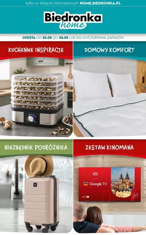 Katalog Biedronka w: Pilawa | Szeroki wybór ofert | 2025-08-30T00:00:00.000Z - 2025-09-28T00:00:00.000Z