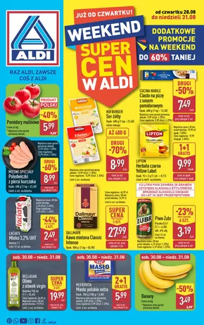 Katalog Aldi w: Działdowo | Oszczędzaj teraz dzięki naszym ofertom | 2025-08-28T00:00:00.000Z - 2025-08-31T00:00:00.000Z