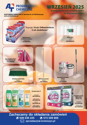 Katalog AT w: Toruń | Świetne rabaty na wybrane produkty | 2025-09-01T00:00:00.000Z - 2025-09-30T00:00:00.000Z