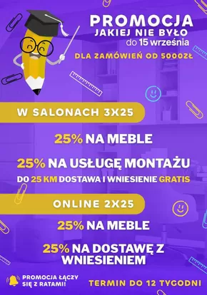 Katalog Meblik w: Rawicz | Promocja jakiej nie było do 15 września | 2025-09-01T00:00:00.000Z - 2025-09-15T00:00:00.000Z
