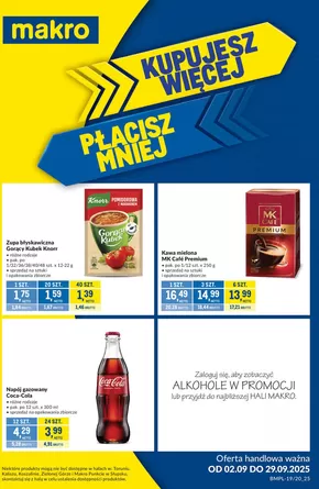 Katalog Makro w: Poznań | Kupujesz więcej płacisz mniej | 2025-09-02T00:00:00.000Z - 2025-09-29T00:00:00.000Z