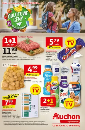 Katalog Auchan w: Józefów (Mazowieckie) | Najlepsze oferty dla oszczędnych | 2025-09-04T00:00:00.000Z - 2025-09-10T00:00:00.000Z