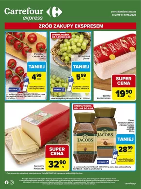 Katalog Carrefour Express w: Sulęcin | Świetna oferta dla wszystkich klientów | 2025-09-01T00:00:00.000Z - 2025-09-08T00:00:00.000Z