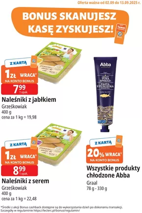 Katalog E.Leclerc w: Józefów (Mazowieckie) | Nasze najlepsze okazje | 2025-09-02T00:00:00.000Z - 2025-09-13T00:00:00.000Z