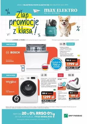 Katalog Max Elektro w: Tczew | Gazetka MAXELEKTRO Wrzesień 2025 | 2025-09-02T00:00:00.000Z - 2025-11-30T00:00:00.000Z