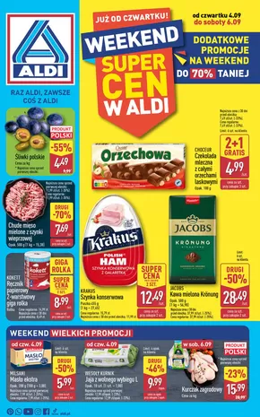Katalog Aldi w: Prudnik | Ekskluzywne oferty dla naszych klientów | 2025-09-04T00:00:00.000Z - 2025-09-18T00:00:00.000Z