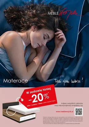 Katalog Meble Wójcik w: Kraśnik | Materace | 2025-09-05T00:00:00.000Z - 2025-09-19T00:00:00.000Z