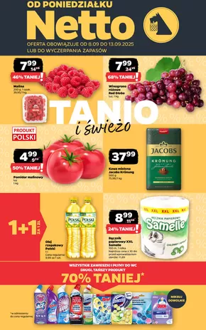 Katalog Netto w: Pińczów | Szeroki wybór ofert | 2025-09-07T00:00:00.000Z - 2025-09-13T00:00:00.000Z