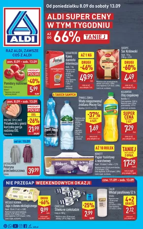 Katalog Aldi w: Poznań | Aldi gazetka | 2025-09-07T00:00:00.000Z - 2025-09-21T00:00:00.000Z