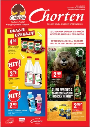 Katalog Chorten w: Dylewo | Świetna oferta dla wszystkich klientów | 2025-09-08T00:00:00.000Z - 2025-09-22T00:00:00.000Z