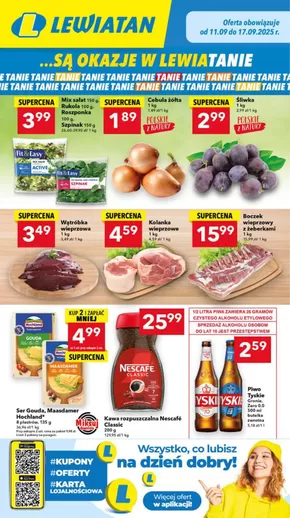 Katalog Lewiatan | Najlepsze oferty dla wszystkich łowców okazji | 2025-09-09T00:00:00.000Z - 2025-09-23T00:00:00.000Z