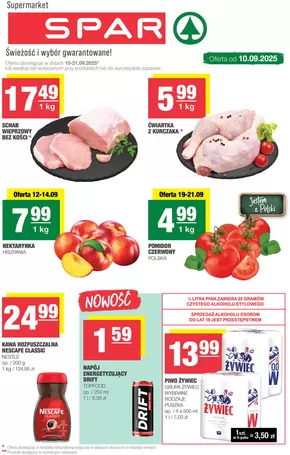 Katalog Spar w: Zabrzeg | Spar gazetka | 2025-09-09T00:00:00.000Z - 2025-09-23T00:00:00.000Z