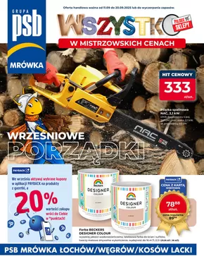 Katalog Mrówka w: Grudziądz | Świetna oferta dla wszystkich klientów | 2025-09-11T00:00:00.000Z - 2025-09-20T00:00:00.000Z
