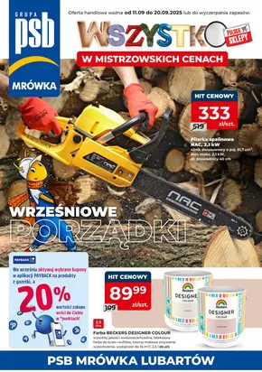 Katalog Mrówka w: Grudziądz | Oferty dla łowców okazji | 2025-09-11T00:00:00.000Z - 2025-09-20T00:00:00.000Z