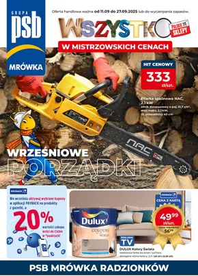 Katalog Mrówka w: Lębork | Najlepsze oferty dla wszystkich łowców okazji | 2025-09-11T00:00:00.000Z - 2025-09-20T00:00:00.000Z