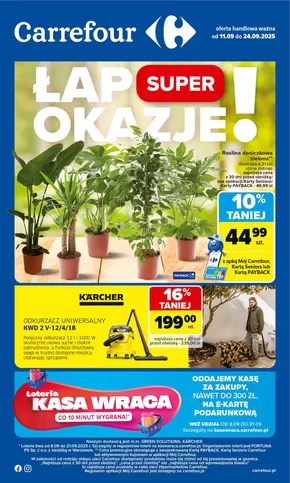 Katalog Carrefour w: Sieradz | Gazetka &#321;ap super okazje od czwartku! | 2025-09-10T00:00:00.000Z - 2025-09-24T00:00:00.000Z