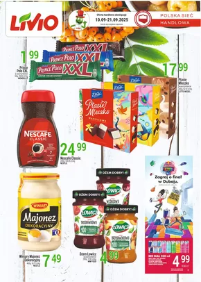 Katalog Livio w: Sochaczew | Specjalne oferty dla Ciebie | 2025-09-11T00:00:00.000Z - 2025-09-25T00:00:00.000Z