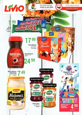 Katalog Livio w: Sochaczew | Odkryj atrakcyjne oferty | 2025-09-11T00:00:00.000Z - 2025-09-25T00:00:00.000Z