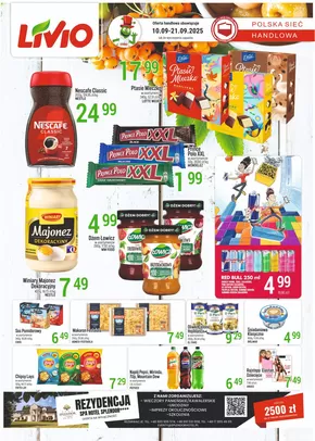 Katalog Livio w: Sochaczew | Świetna oferta dla wszystkich klientów | 2025-09-11T00:00:00.000Z - 2025-09-25T00:00:00.000Z