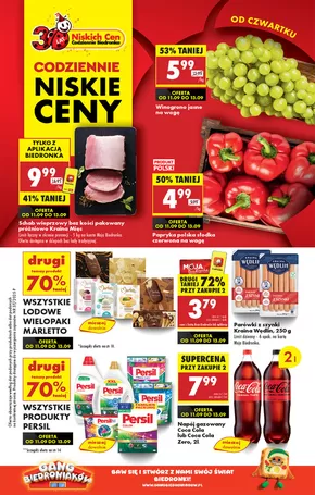 Katalog Biedronka w: Radom | Świetna oferta dla wszystkich klientów | 2025-09-11T00:00:00.000Z - 2025-09-25T00:00:00.000Z