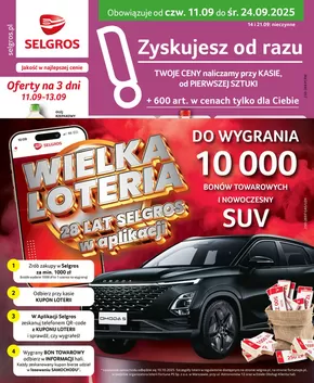 Katalog Selgros w: Gdynia | Oferta dla profesjonalistów | 2025-09-11T00:00:00.000Z - 2025-09-24T00:00:00.000Z