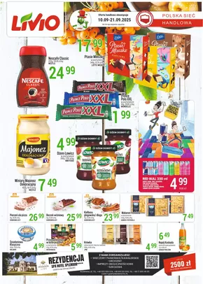 Katalog Livio w: Sochaczew | Świetne rabaty na wybrane produkty | 2025-09-13T00:00:00.000Z - 2025-09-27T00:00:00.000Z