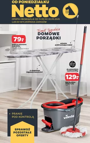 Katalog Netto w: Głogów | Rabaty i promocje | 2025-09-14T00:00:00.000Z - 2025-09-20T00:00:00.000Z