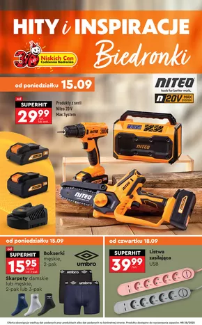 Katalog Biedronka w: Radom | Ekskluzywne okazje | 2025-09-13T00:00:00.000Z - 2025-09-27T00:00:00.000Z