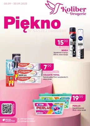 Katalog Drogerie koliber w: Prudnik | Ekskluzywne okazje | 2025-09-14T00:00:00.000Z - 2025-09-28T00:00:00.000Z