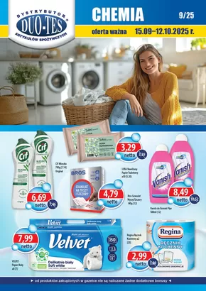 Katalog DUO-TES w: Brzozów | Gazetka Chemia Wrzesień 2025 | 2025-09-15T00:00:00.000Z - 2025-10-12T00:00:00.000Z