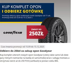 Katalog Premio | Odbierz do 250zł za zakup opon Goodyear | 2025-09-15T00:00:00.000Z - 2025-12-15T00:00:00.000Z