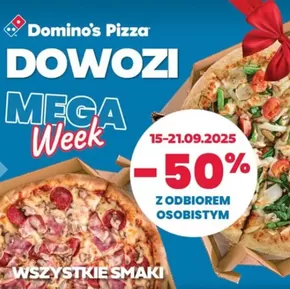 Katalog Pizza Dominium w: Rzgów | Mega week do - 50 %  | 2025-09-17T00:00:00.000Z - 2025-09-21T00:00:00.000Z