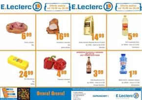 Katalog E.Leclerc w: Gliwice | Najlepsze oferty dla wszystkich łowców okazji | 2025-09-18T00:00:00.000Z - 2025-10-02T00:00:00.000Z