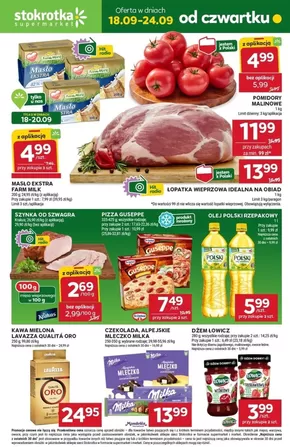 Katalog Stokrotka w: Brzozów | Świetne rabaty na wybrane produkty | 2025-09-18T00:00:00.000Z - 2025-09-24T00:00:00.000Z
