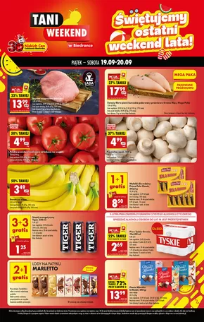 Katalog Biedronka w: Nowy Targ | Ekskluzywne oferty dla naszych klientów | 2025-09-19T00:00:00.000Z - 2025-10-03T00:00:00.000Z