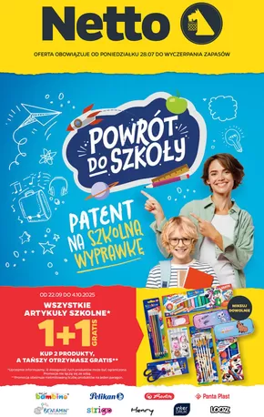 Katalog Netto w: Chorzów | Najlepsze oferty dla oszczędnych | 2025-09-14T00:00:00.000Z - 2025-10-04T00:00:00.000Z