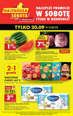 Katalog Biedronka w: Koszęcin | Aktualne promocje specjalne | 2025-09-20T00:00:00.000Z - 2025-10-04T00:00:00.000Z