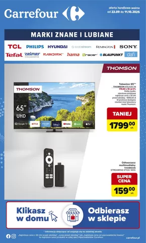 Katalog Carrefour w: Gniezno | Gazetka Marki znane i lubiane | 2025-09-21T00:00:00.000Z - 2025-10-11T00:00:00.000Z